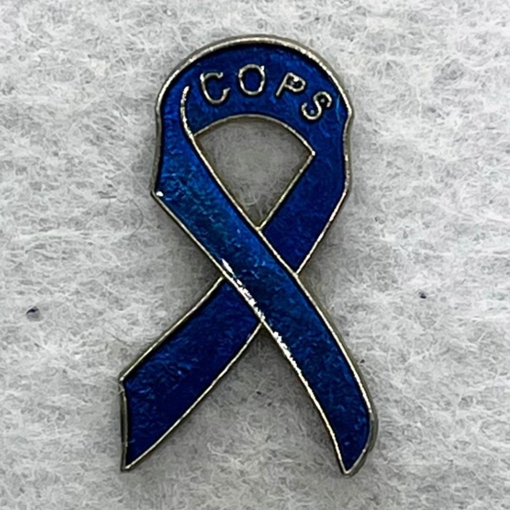 🔮‎ 5/$25 Vintage Cops Blue Ribbon Pin